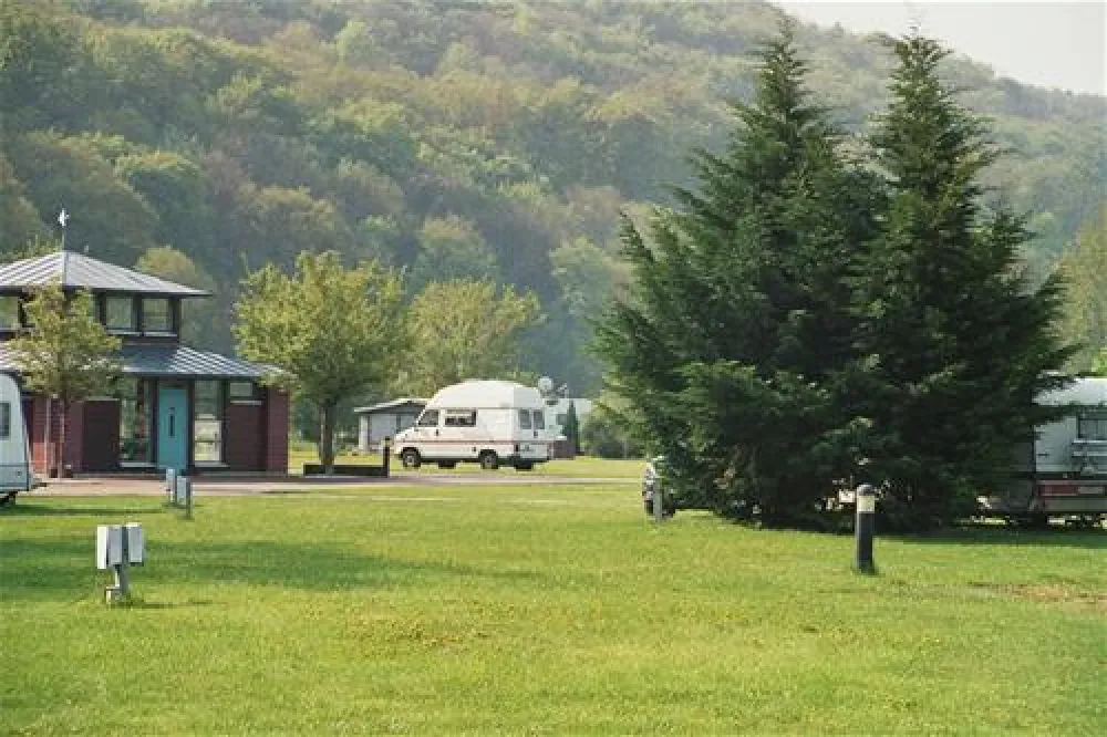 Camping an der Rudelsburg
