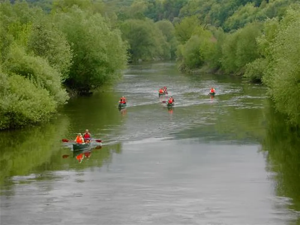 Camping an der Rudelsburg