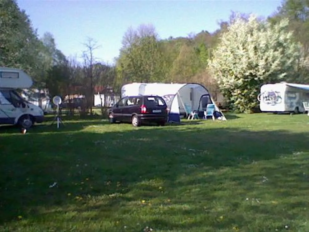 Camping an der Rudelsburg