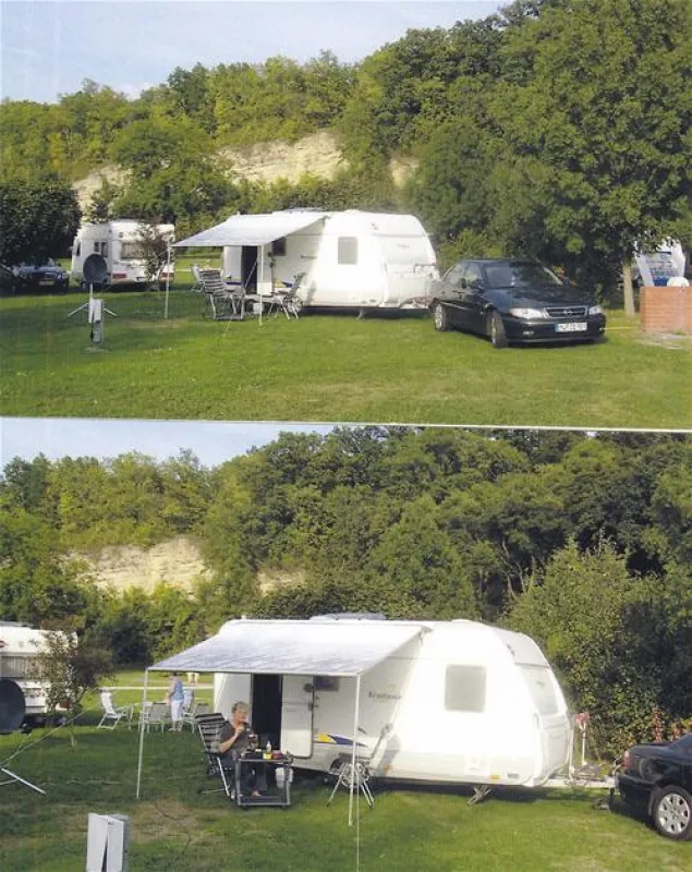 Camping an der Rudelsburg