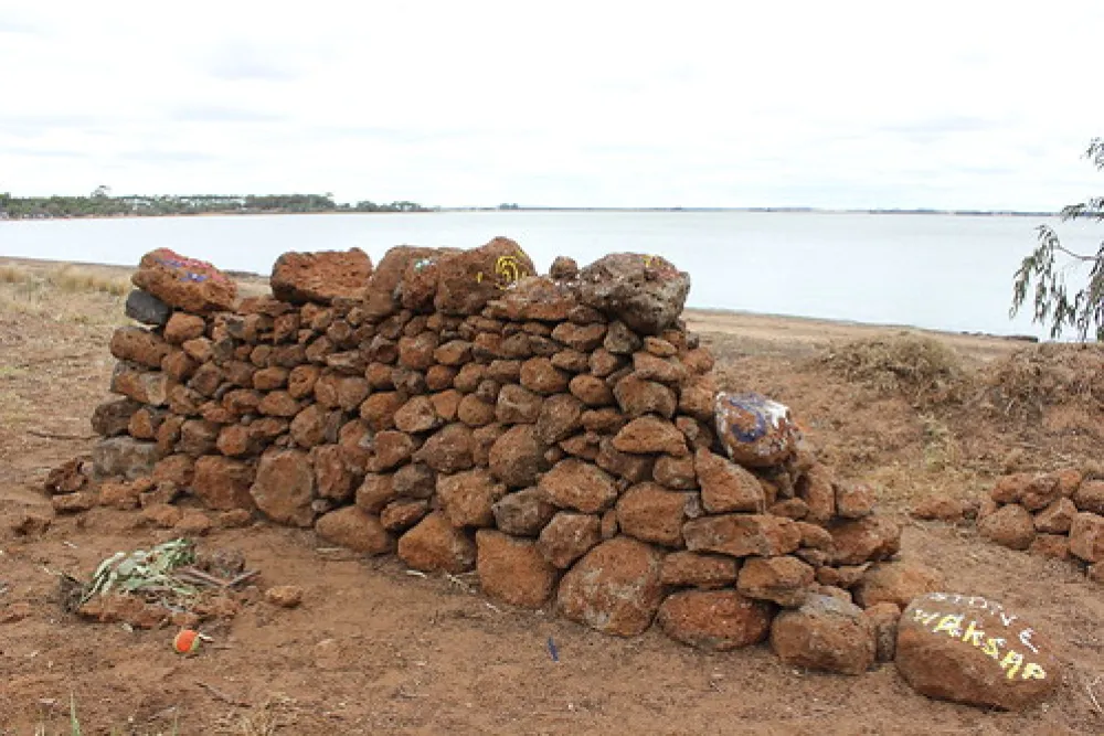 Lake Bolac campsite Campground