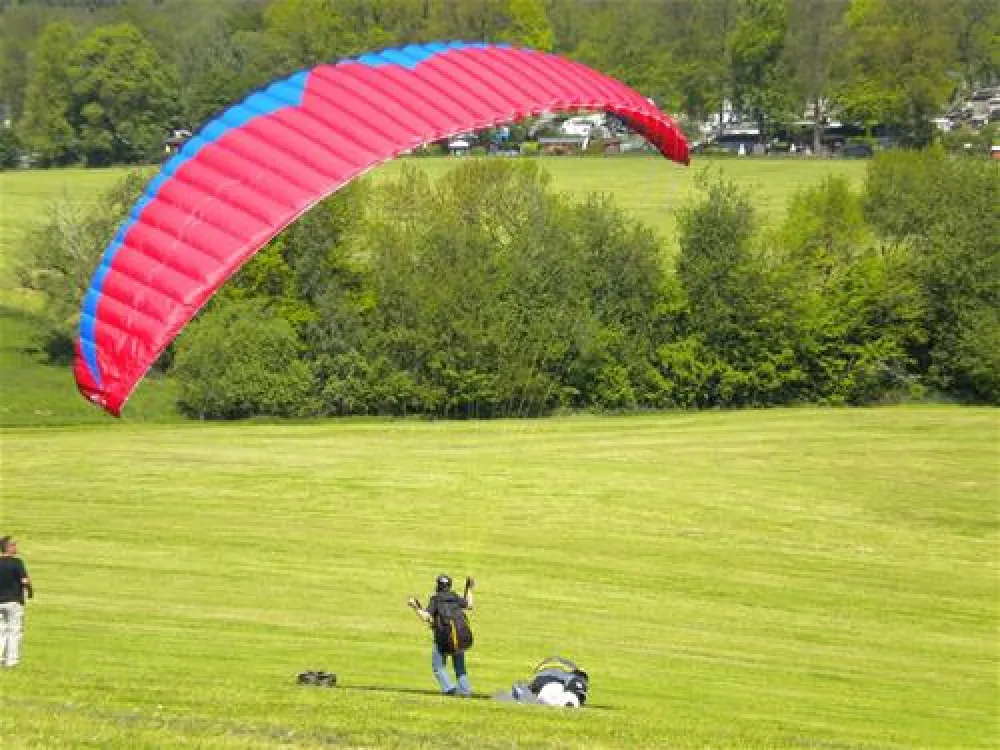 Camping im Eichenwald