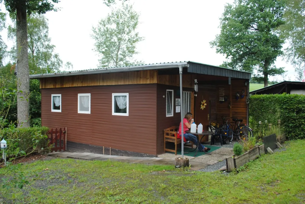 Camping im Eichenwald