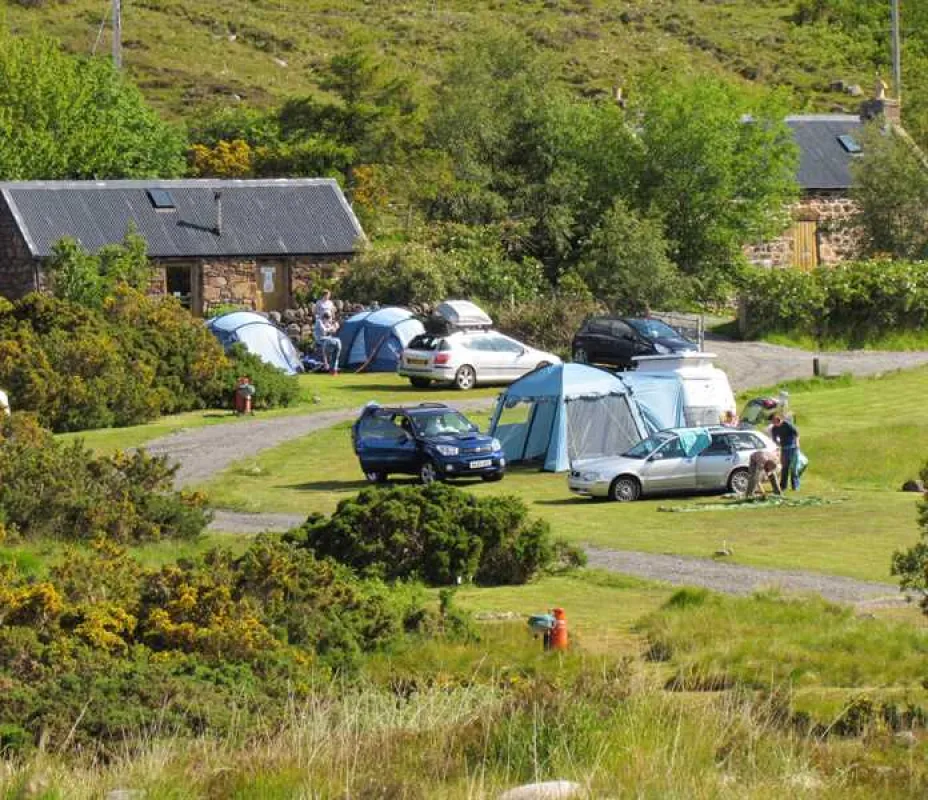 Badrallach Campsite, Bothy and Holiday Cottage