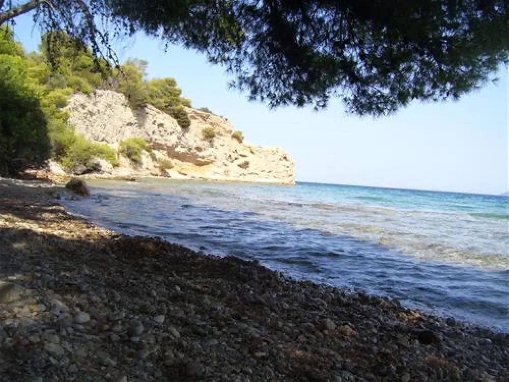 Isthmia Beach Camping