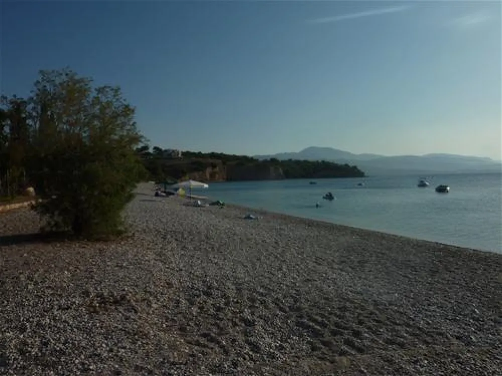 Isthmia Beach Camping