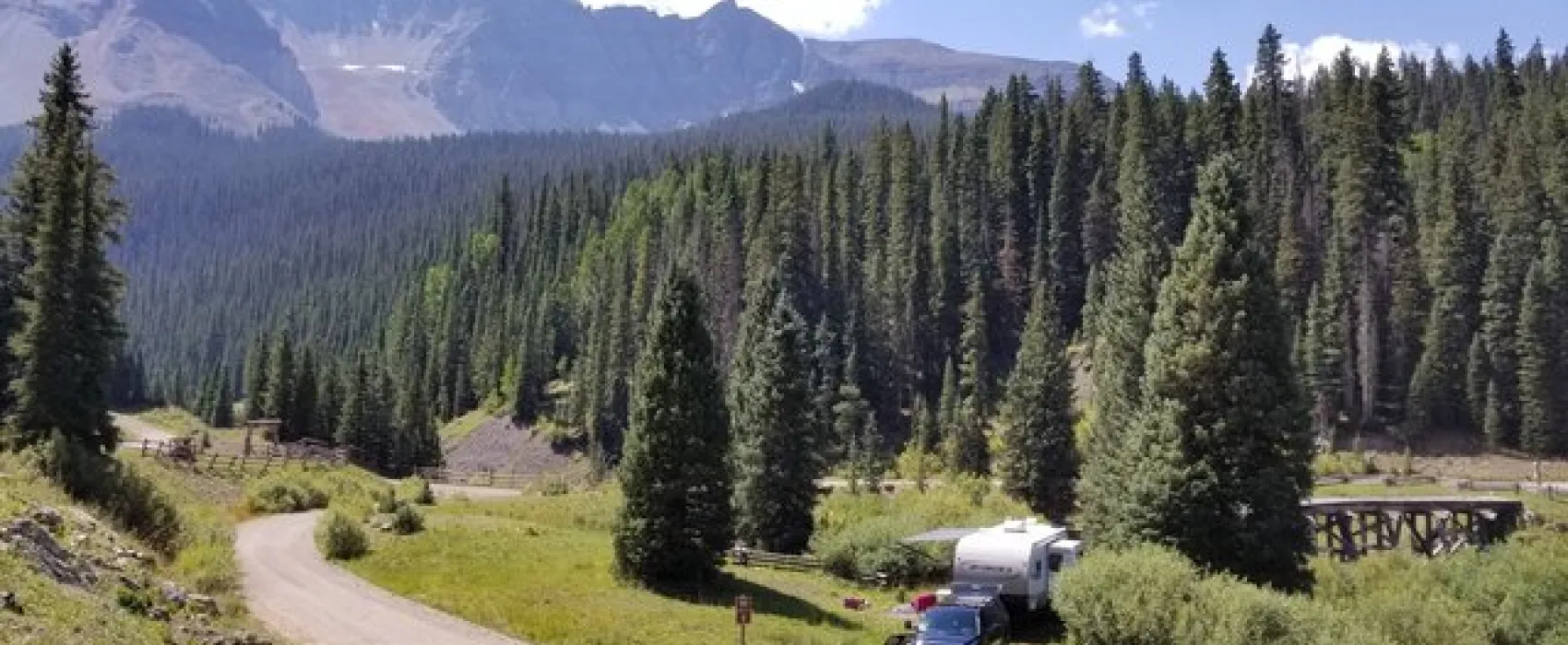 North Trout Lake Road Dispersed Camping