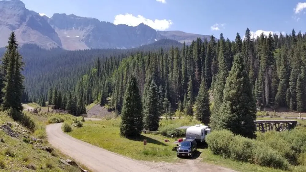 North Trout Lake Road Dispersed Camping