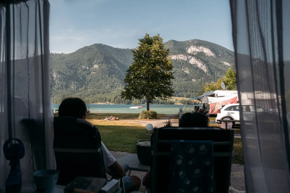 Paradies-Camping Wolfgangsee Birkenstrand