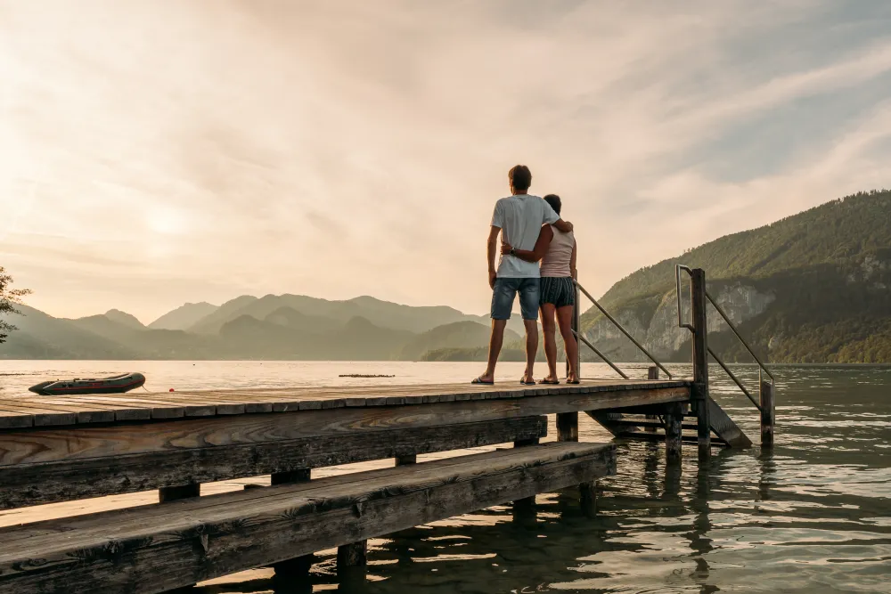 Paradies-Camping Wolfgangsee Birkenstrand