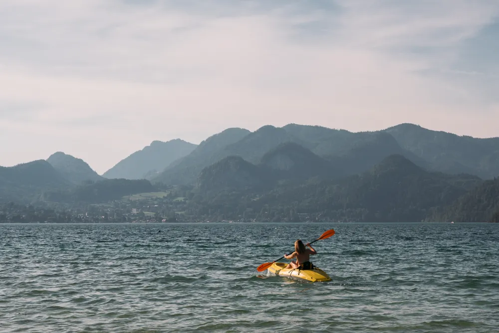 Paradies-Camping Wolfgangsee Birkenstrand