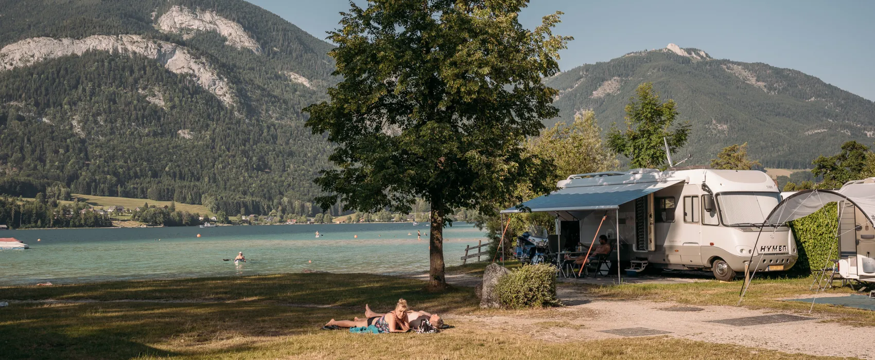 Paradies-Camping Wolfgangsee Birkenstrand