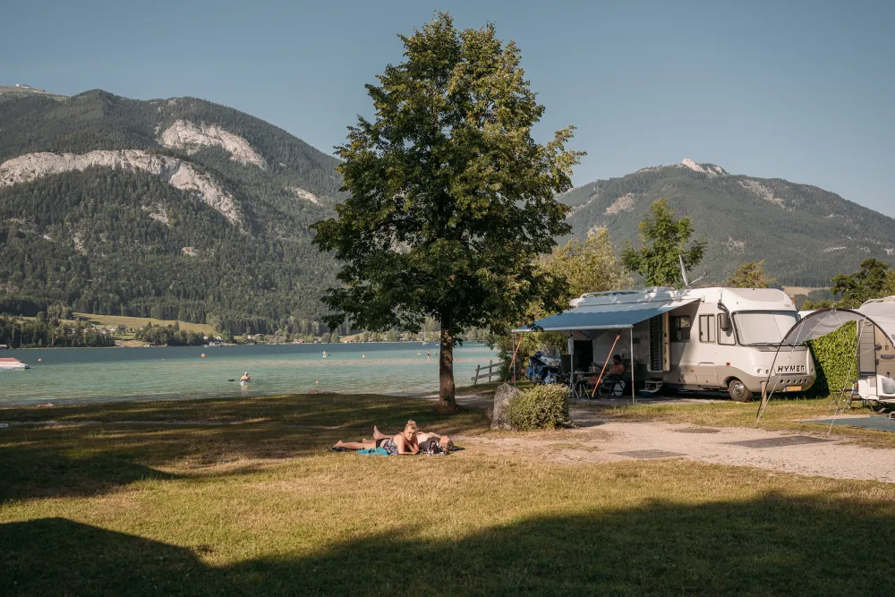 Paradies-Camping Wolfgangsee Birkenstrand