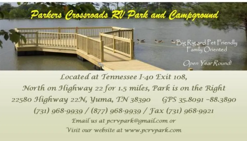 Parkers Crossroads RV Park & Campground