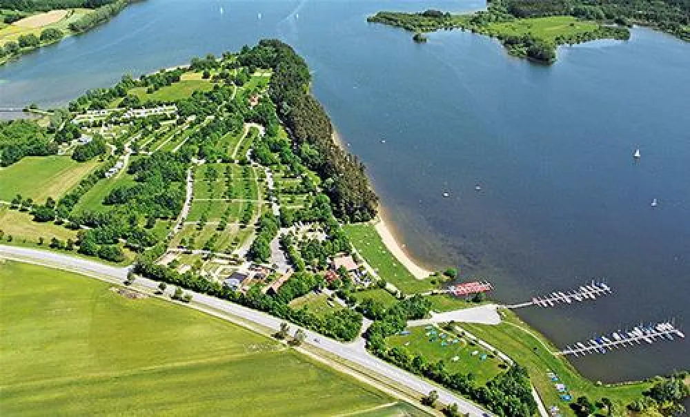 Reisemobilhafen auf der Badehalbinsel Absberg