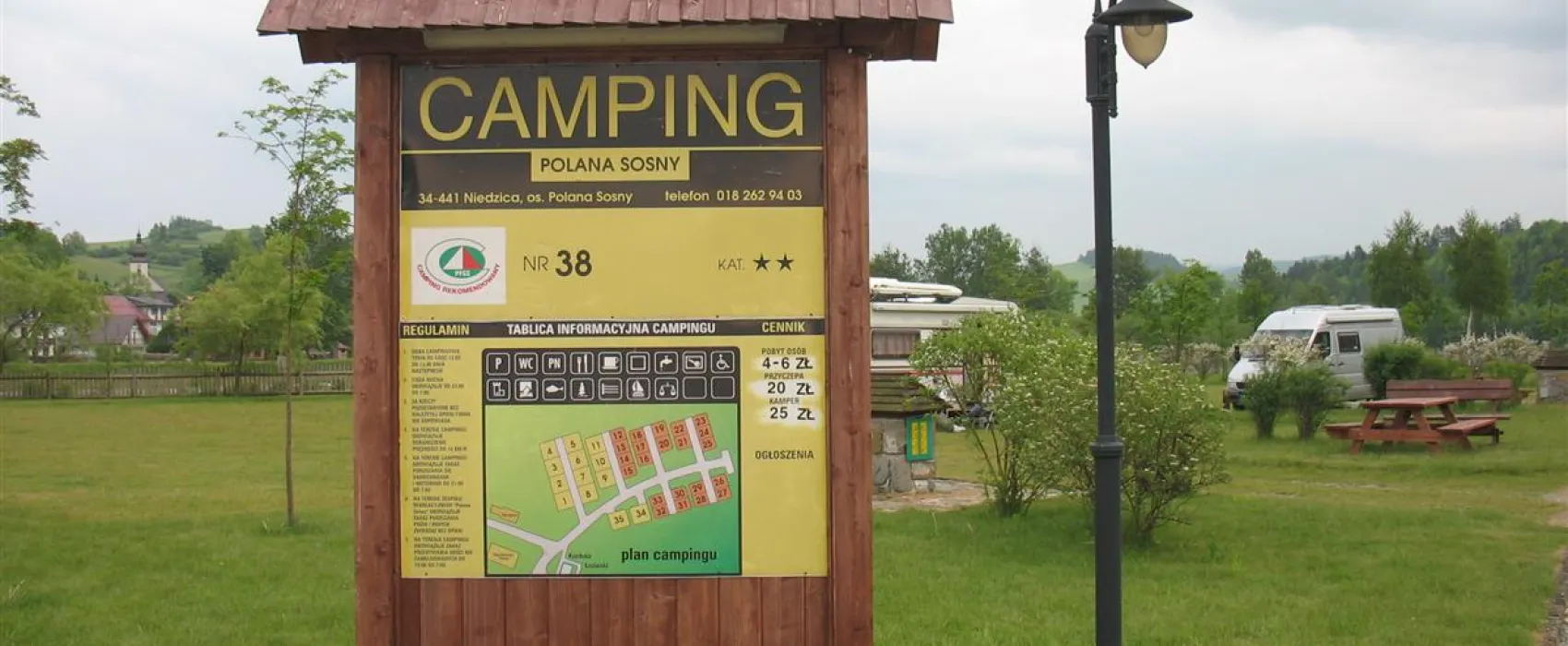 Camping** Nr 38 Polana Sosny