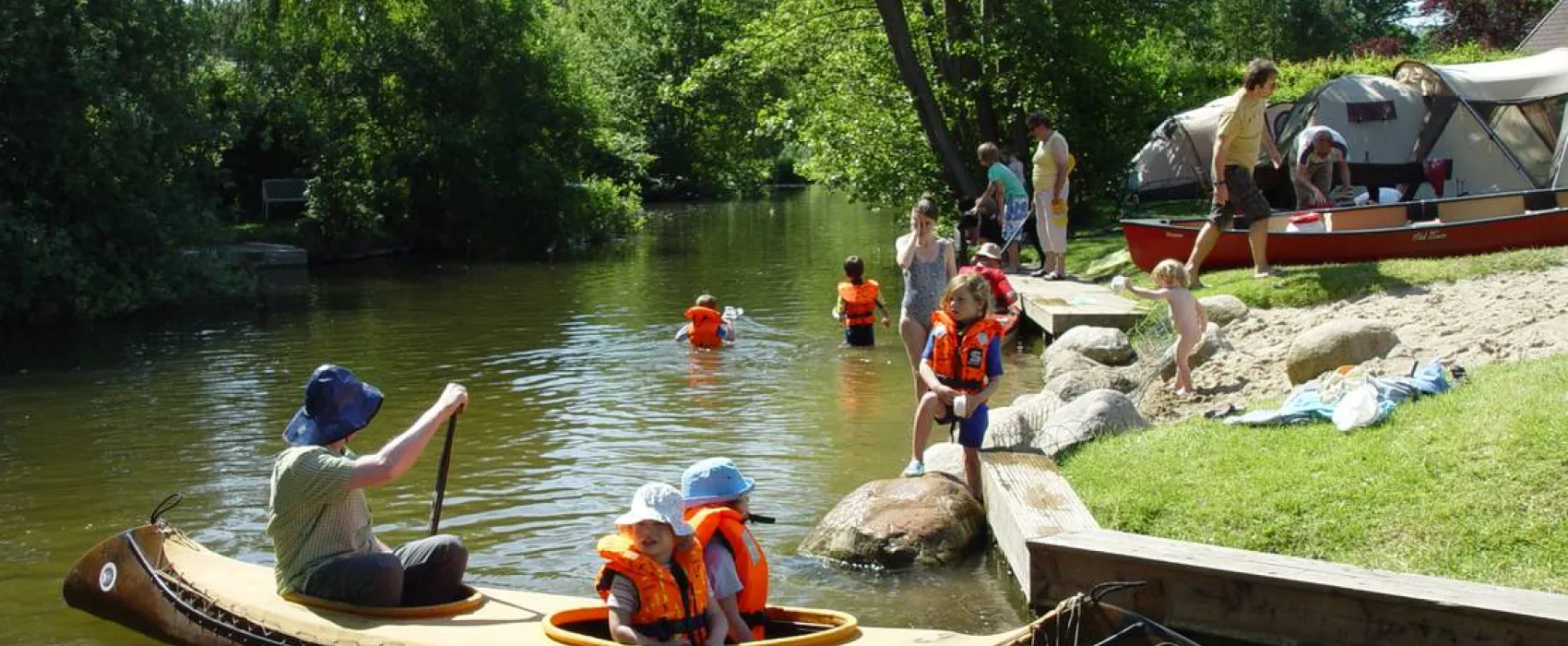 Camping an der Schwentine