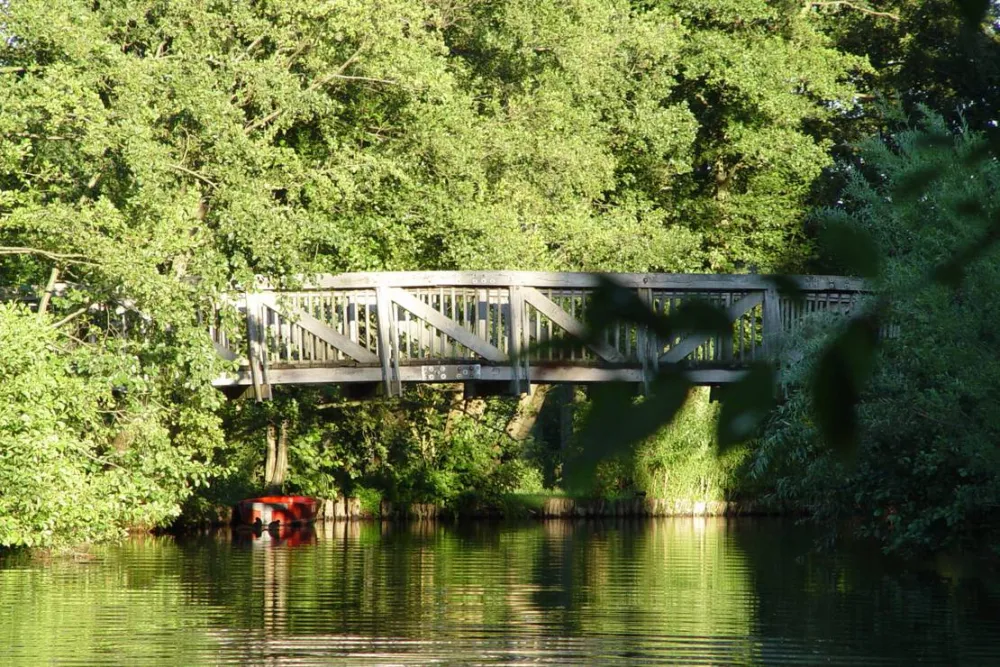 Camping an der Schwentine