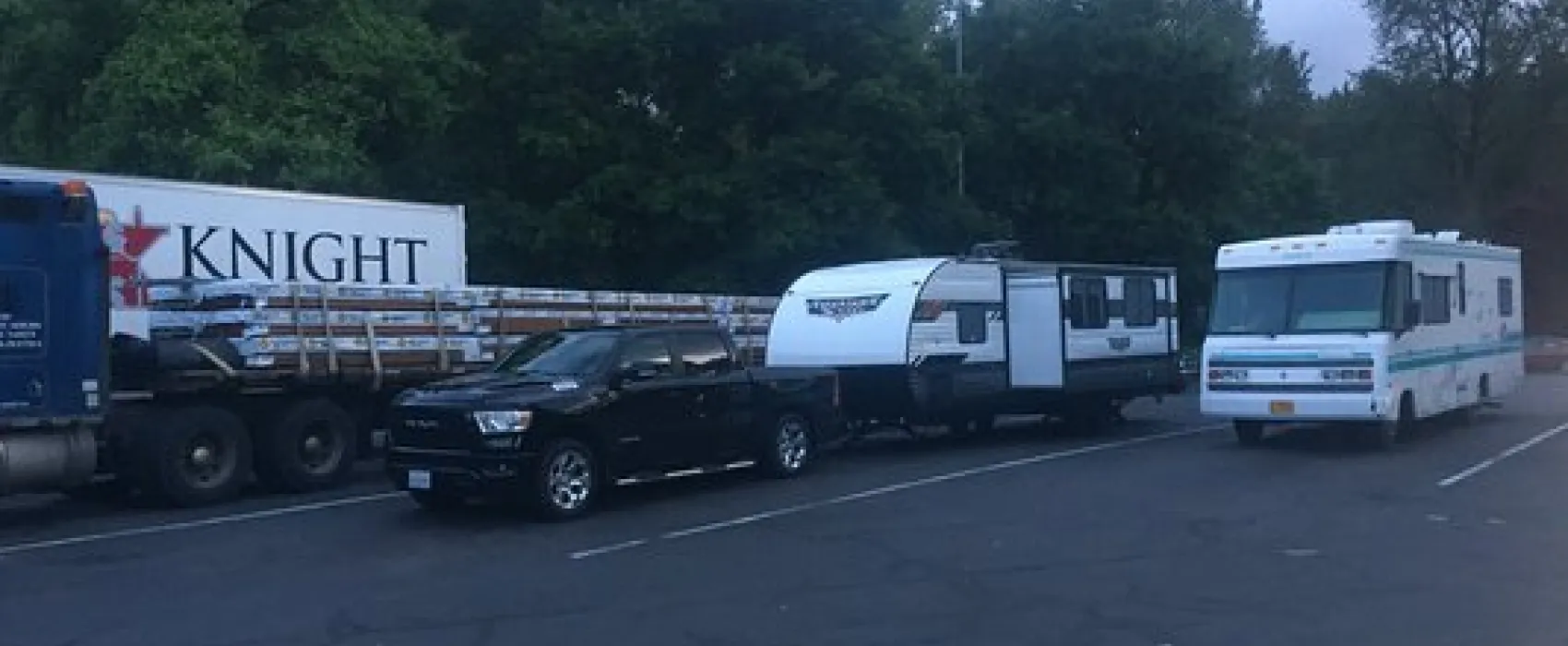 Santiam River Rest Area Southbound