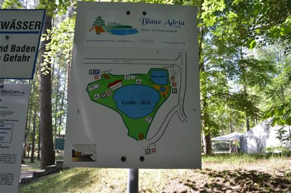 Campingplatz Blaue Adria