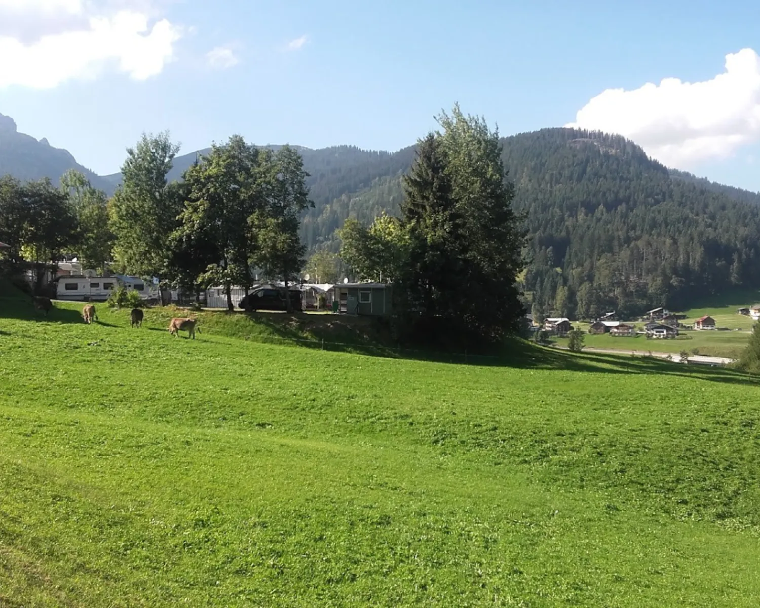 Campingplatz Jochum in Kleinwalsertal in Deutschland - Spottocamp -  Spottocamp