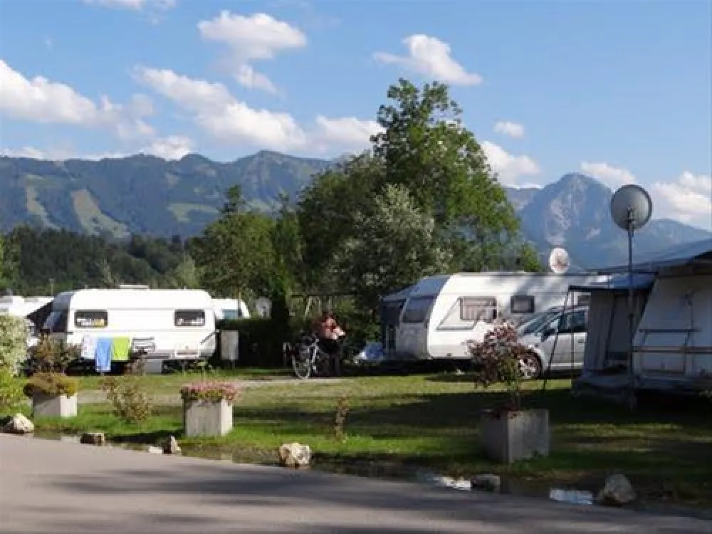 Camping an der Iller