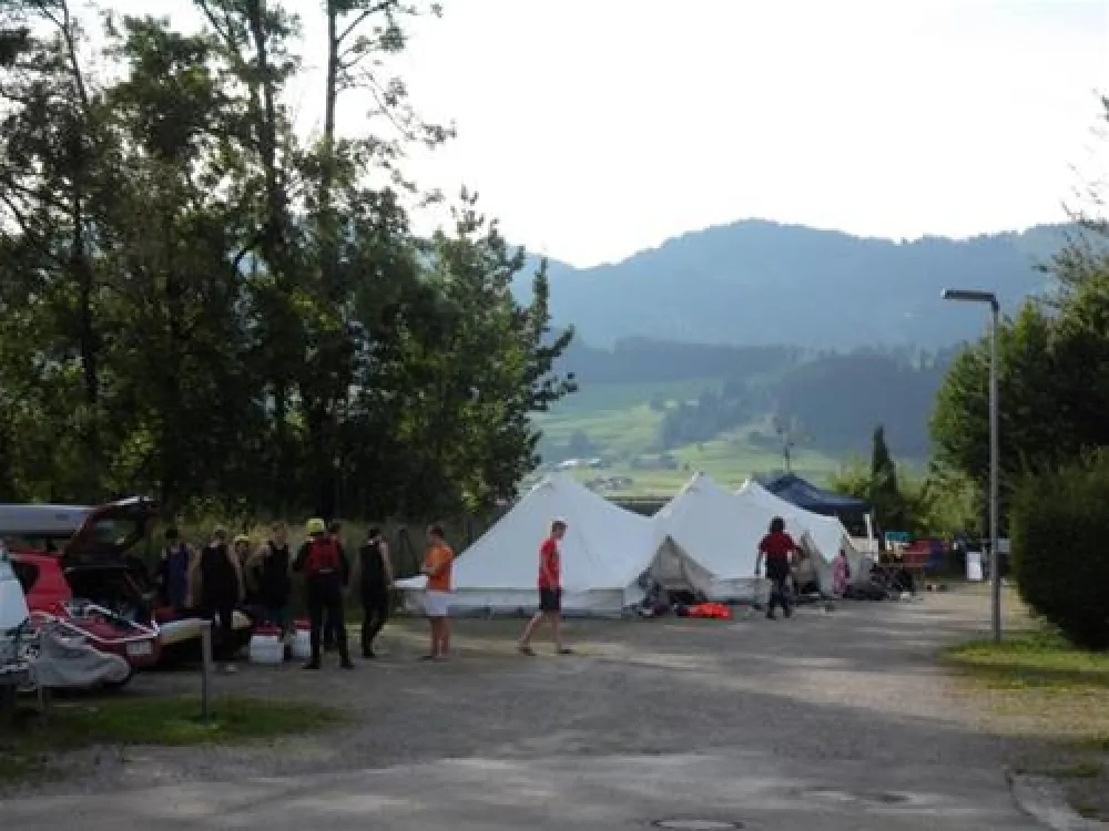 Camping an der Iller