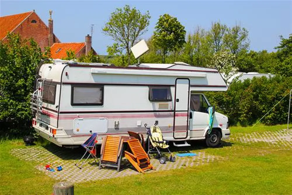 Hof De Driesprong aan strand
