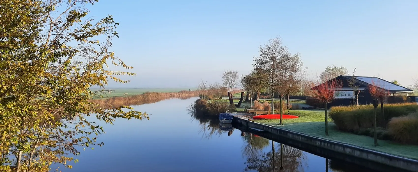 Theetuin en minicamping de Dille