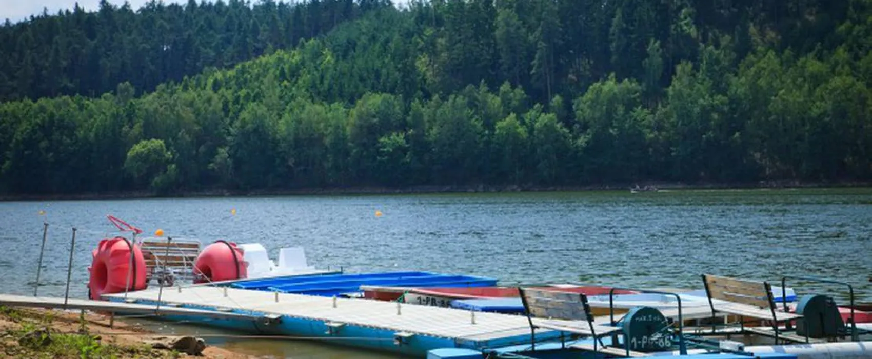 Autokemp Wilsonka na Dalešické přehradě