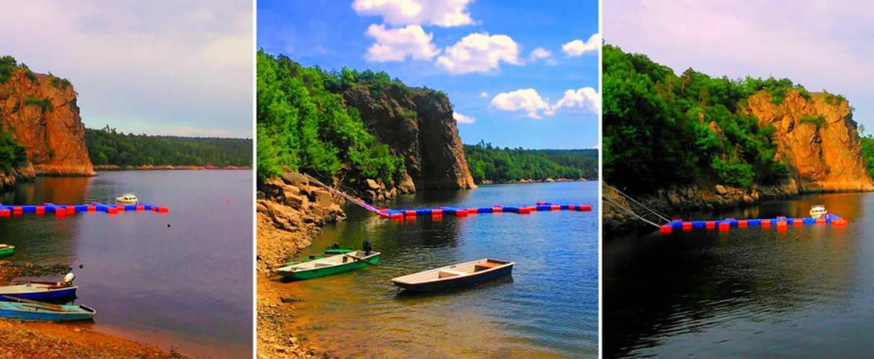 Autokemp Wilsonka na Dalešické přehradě