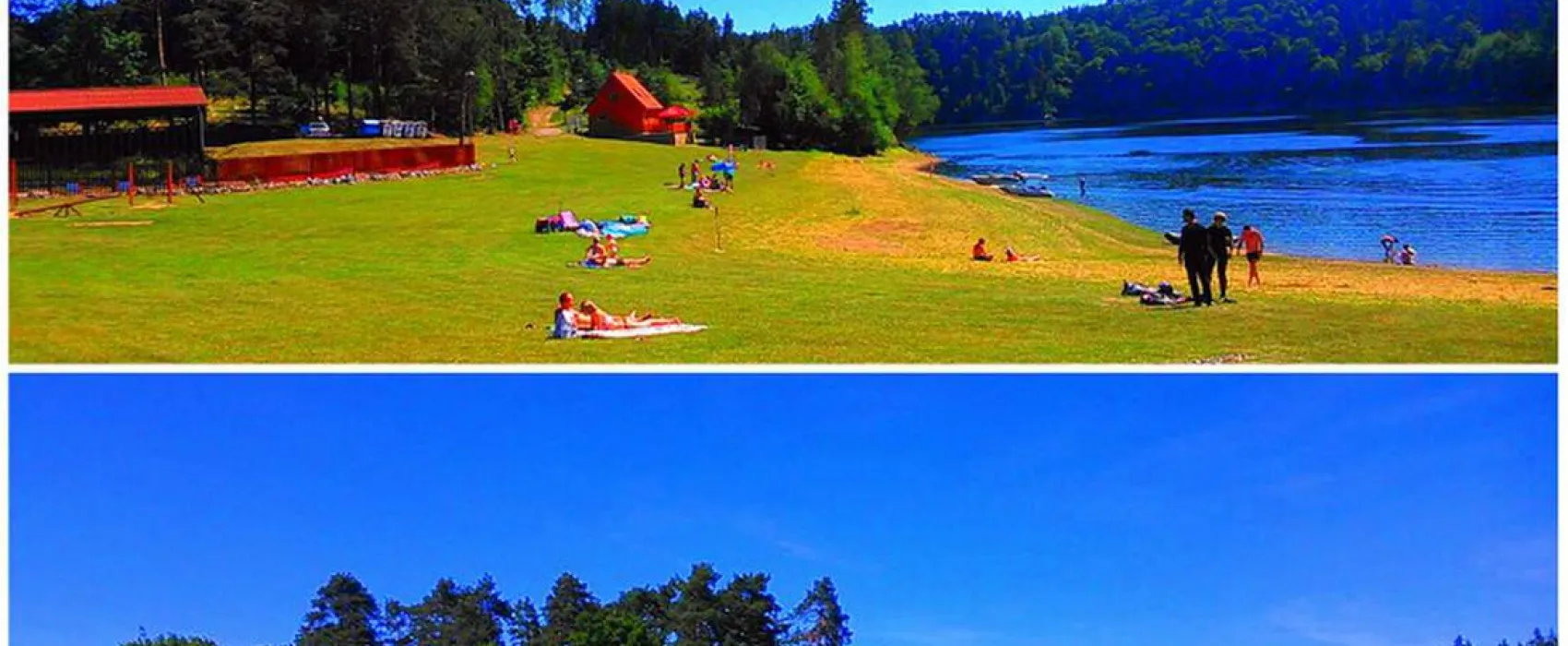 Autokemp Wilsonka na Dalešické přehradě