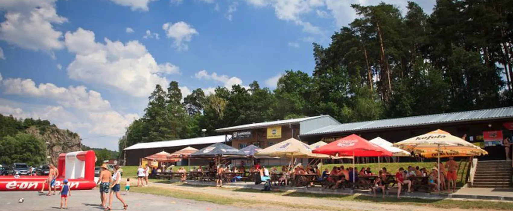 Autokemp Wilsonka na Dalešické přehradě