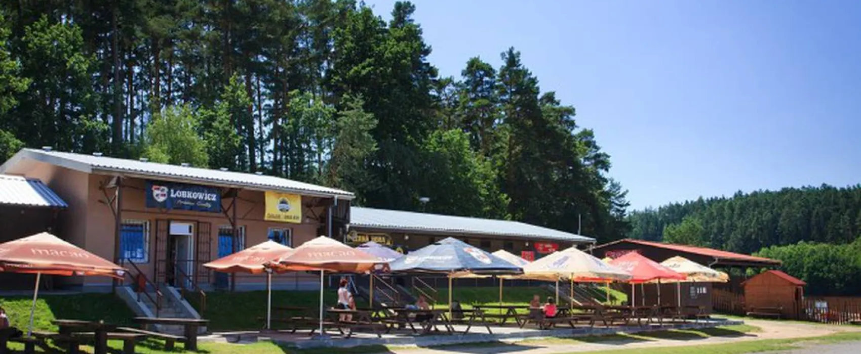 Autokemp Wilsonka na Dalešické přehradě