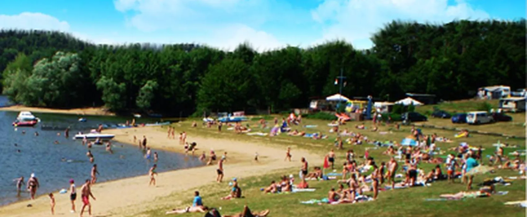 Autokemp Wilsonka na Dalešické přehradě