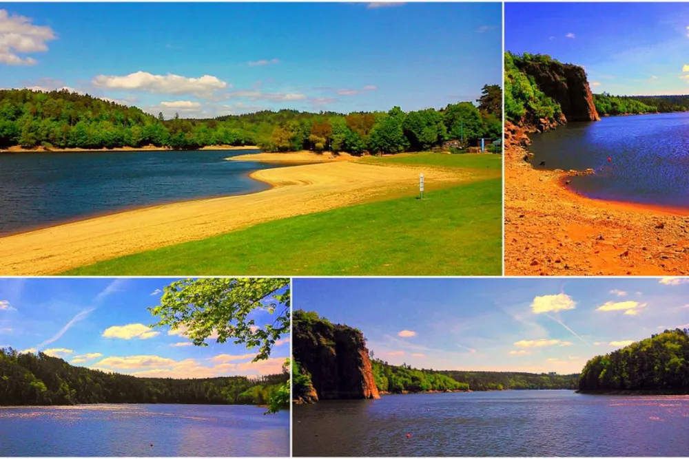 Autokemp Wilsonka na Dalešické přehradě