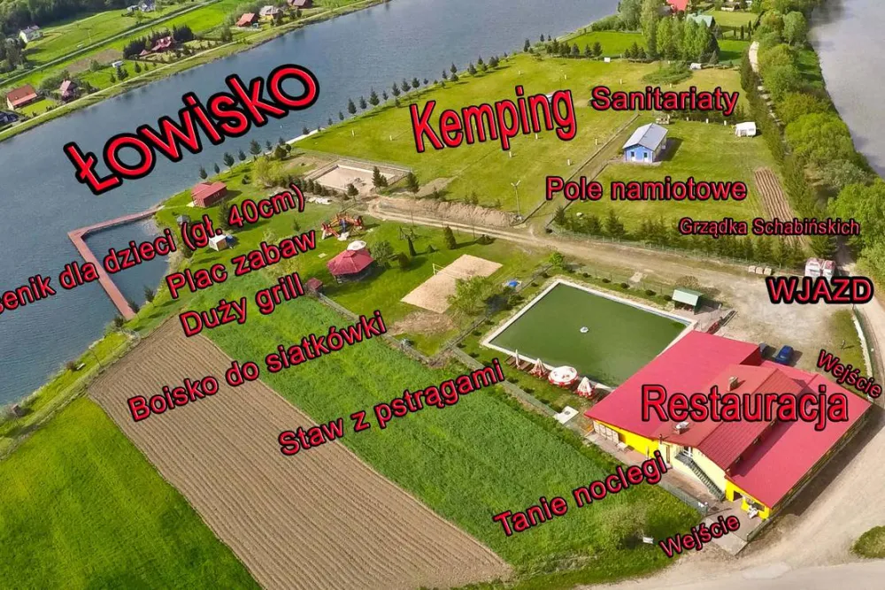 Camping u Schabińskiej nad Sanem