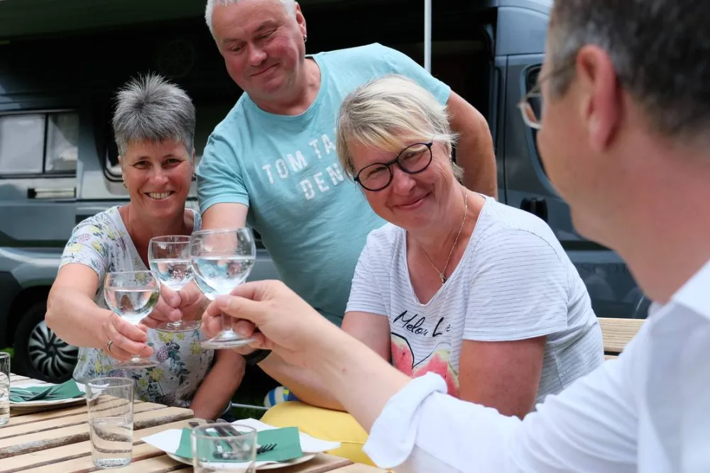 Caravan- und Wohnmobilstellplatz am Bilzbad in Radebeul bei Dresden