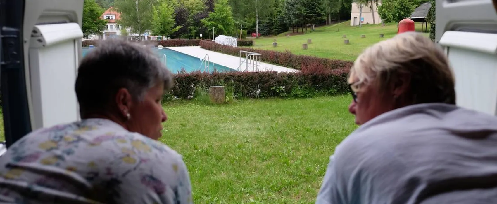 Caravan- und Wohnmobilstellplatz am Bilzbad in Radebeul bei Dresden