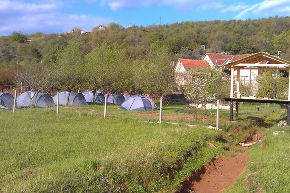 Eco Community Garden Camping