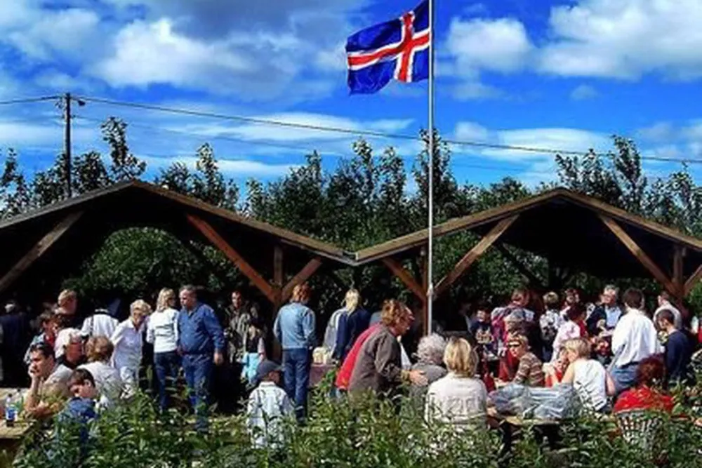 Mosskógar Camping Iceland