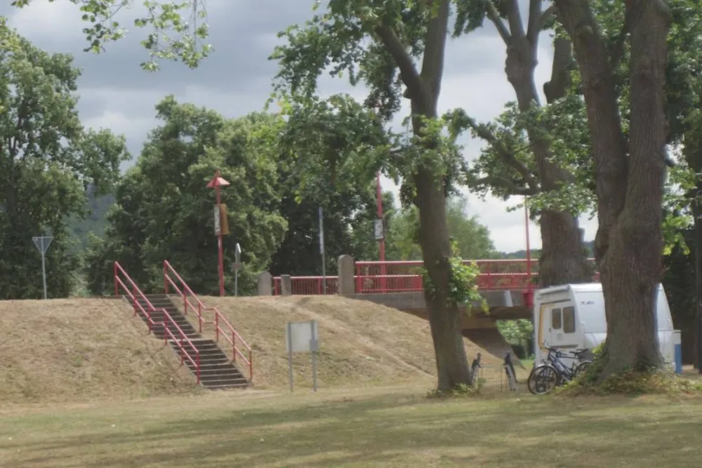 Wohnmobilstellplatz an der Werrabrücke