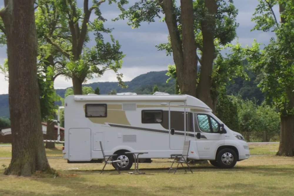 Wohnmobilstellplatz an der Werrabrücke