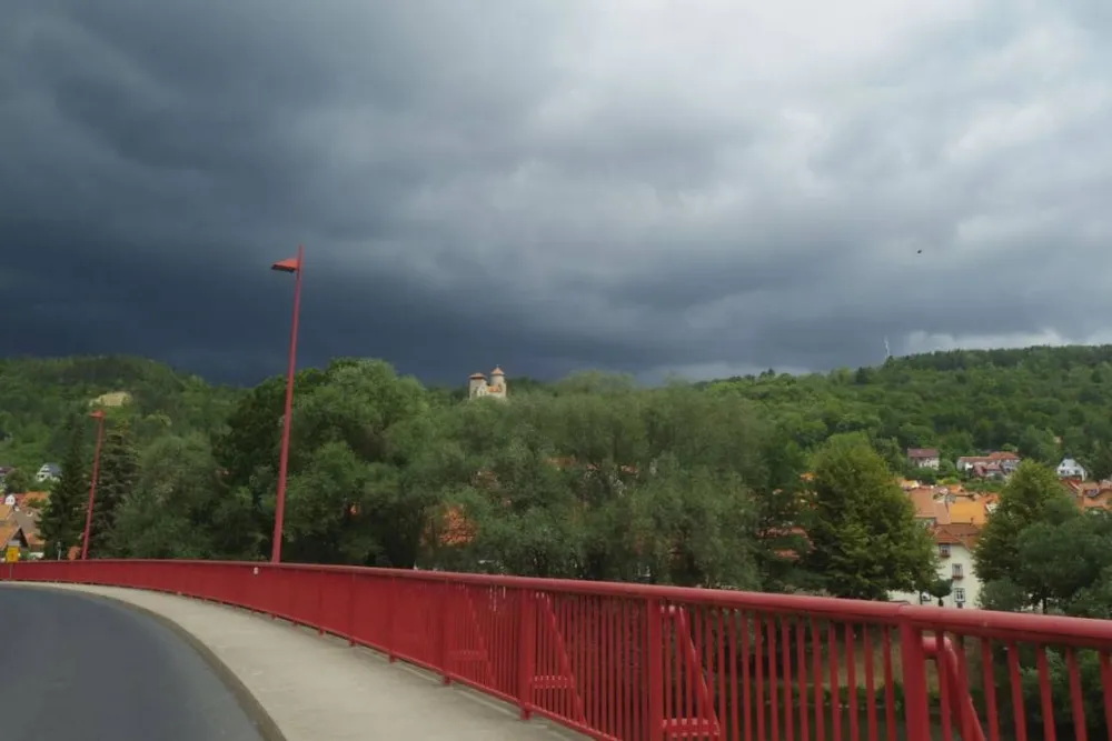 Wohnmobilstellplatz an der Werrabrücke