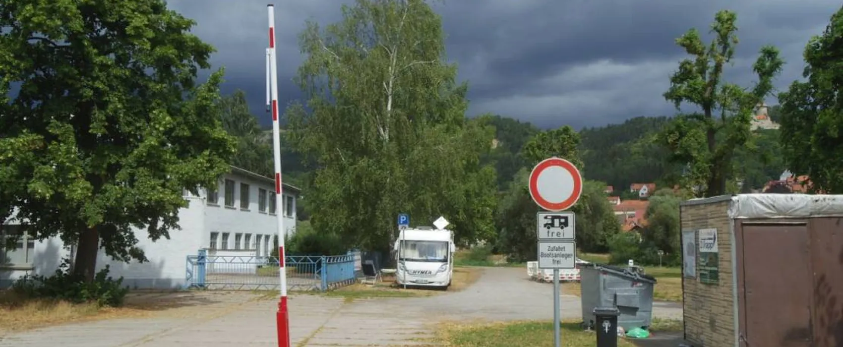 Wohnmobilstellplatz an der Werrabrücke