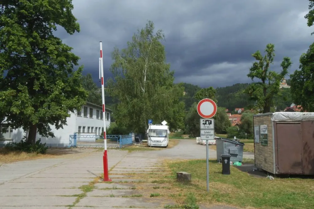 Wohnmobilstellplatz an der Werrabrücke