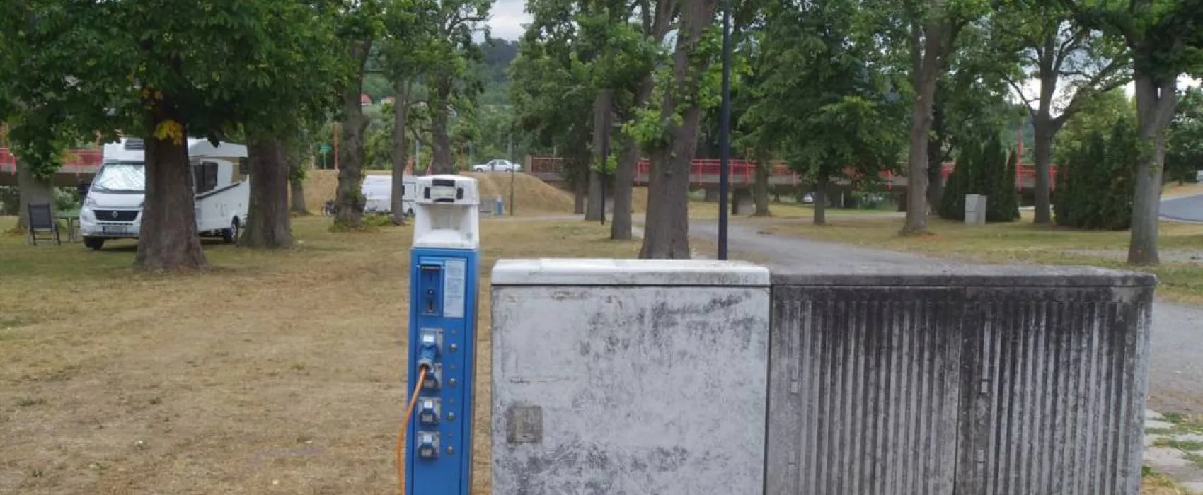 Wohnmobilstellplatz an der Werrabrücke