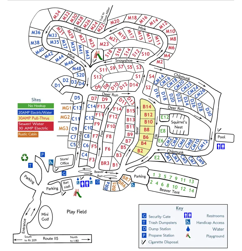 Peaceful Woodlands Family Campground