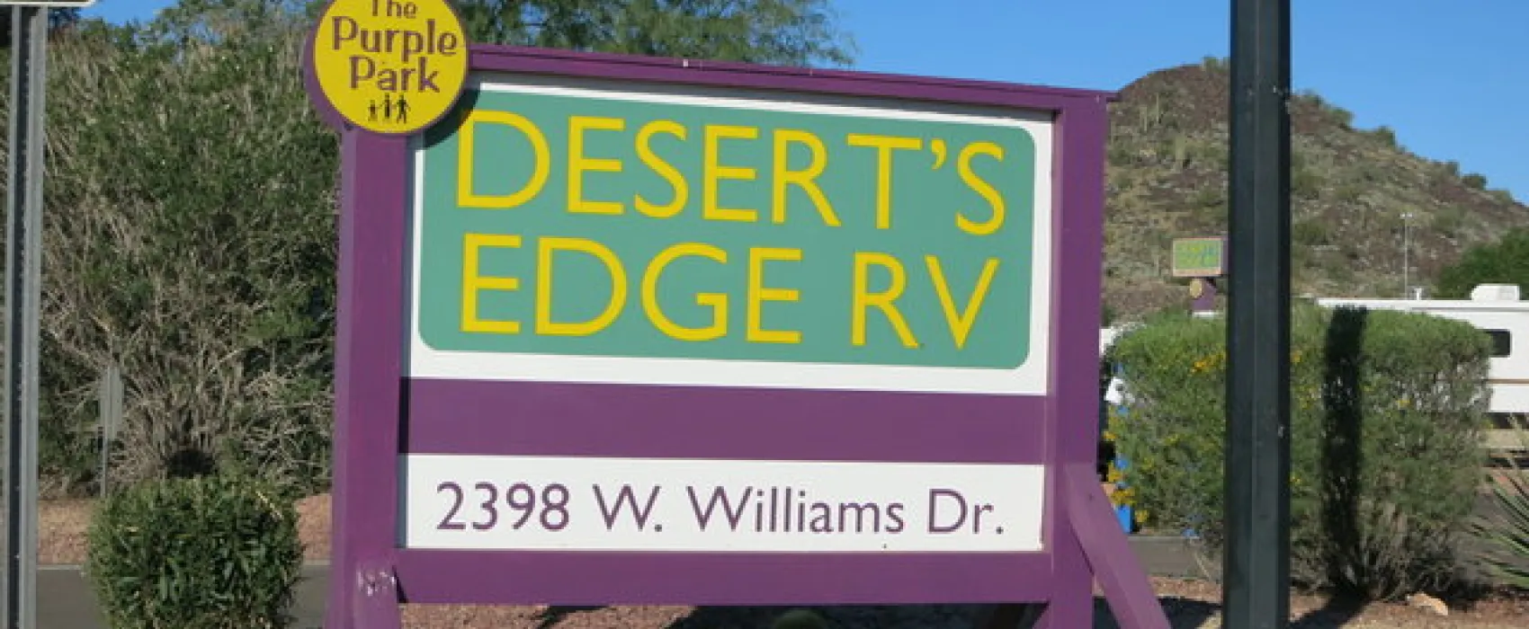 Desert's Edge RV - The Purple Park