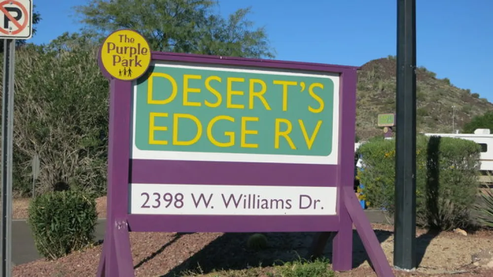 Desert's Edge RV - The Purple Park